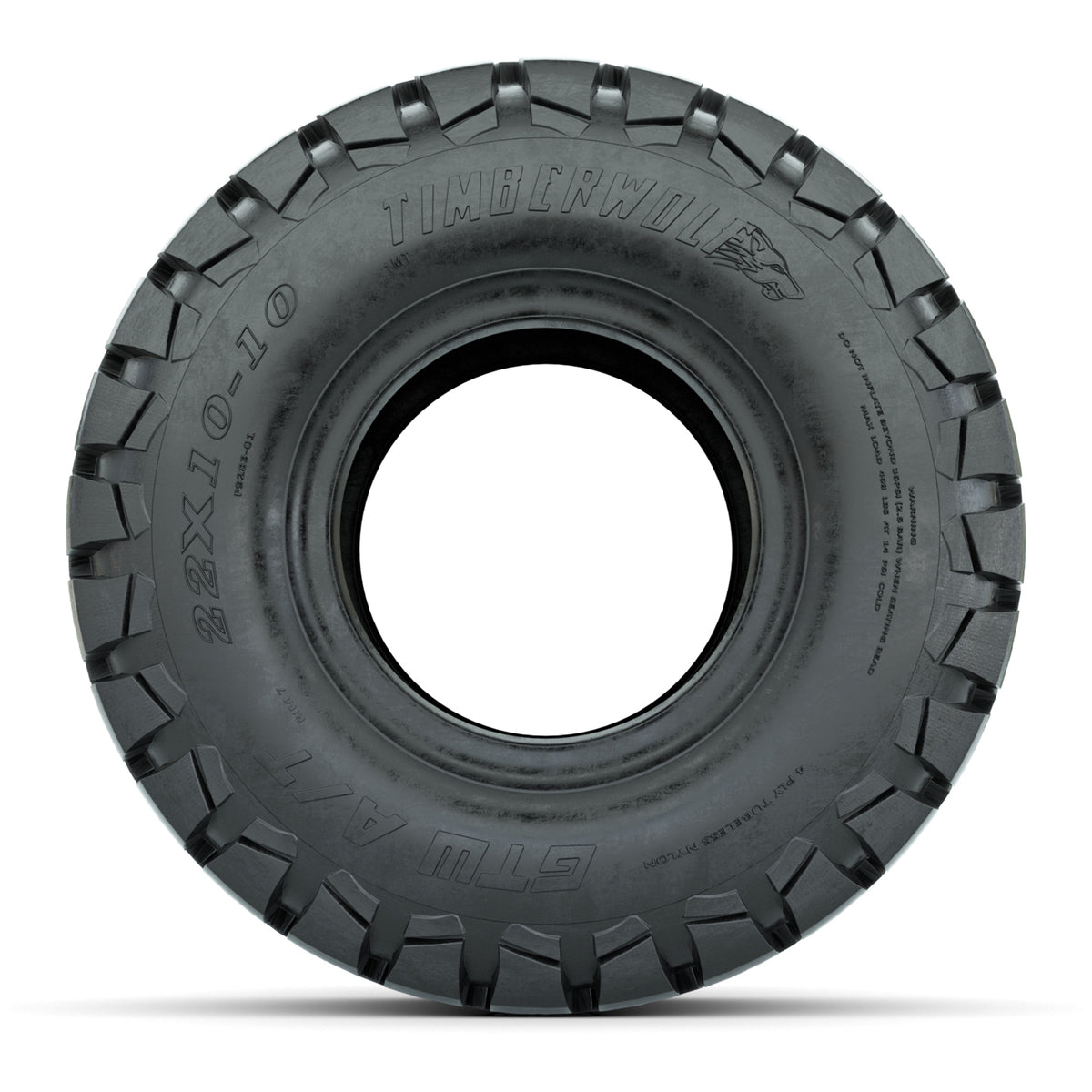 GTW Timberwolf 22x10-10 All-Terrain Golf Cart Tire (4-Ply)