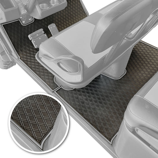 Xtreme Mats EZGO L6 Floor Mat | Full Coverage Black & Gray