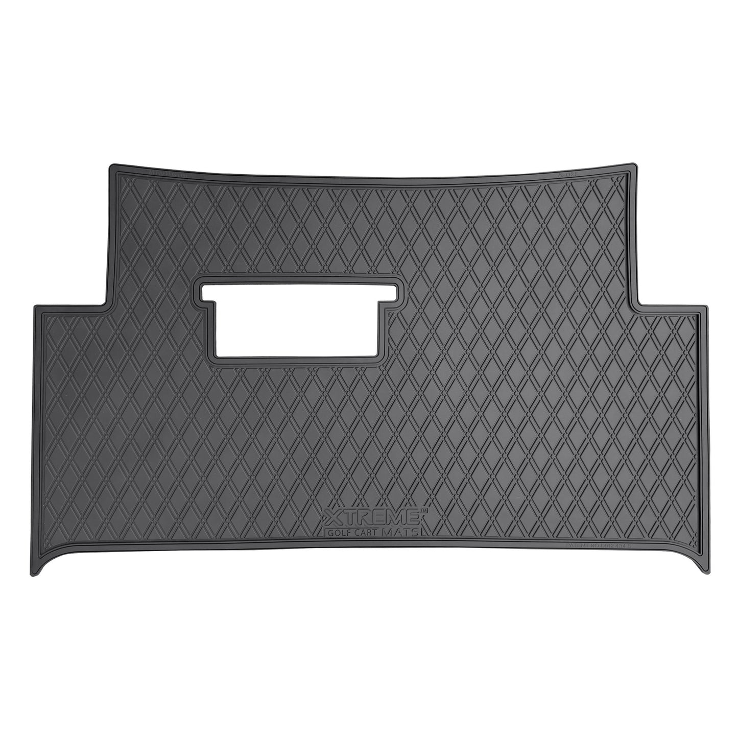 Xtreme Mats Full Coverage Golf Cart Floor Mat – Atlas | All Black