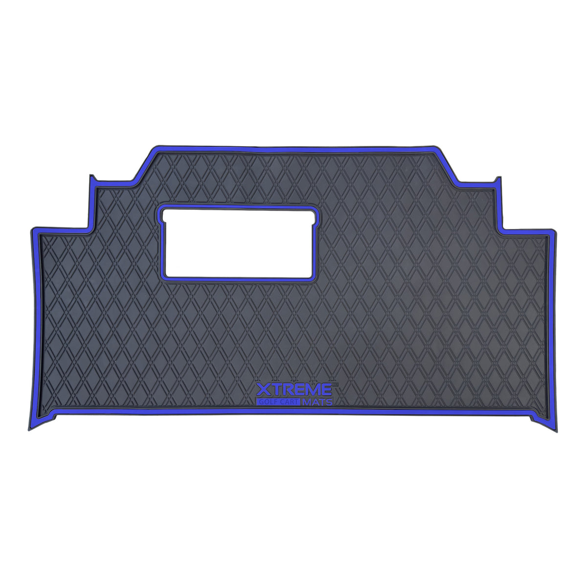 Xtreme Mats Club Car Onward & Tempo Floor Mat | Full Coverage Black & Blue | 2026-Up