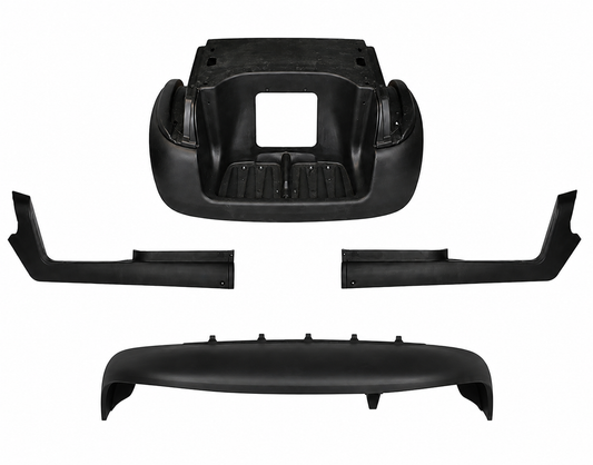 Club Car Precedent Full Plastics Swap Kit | Front Fascia, Rocker Panels & Underbody