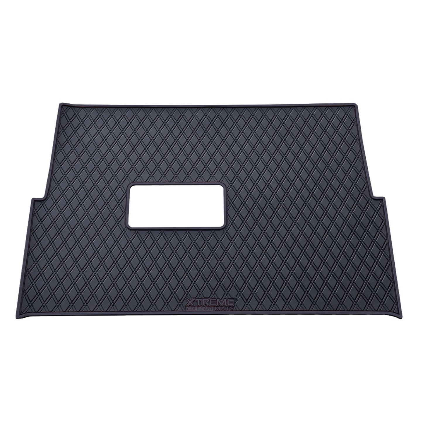 Xtreme Mats Full Coverage Golf Cart Floor Mat – Advanced EV Advent 4 | All Black