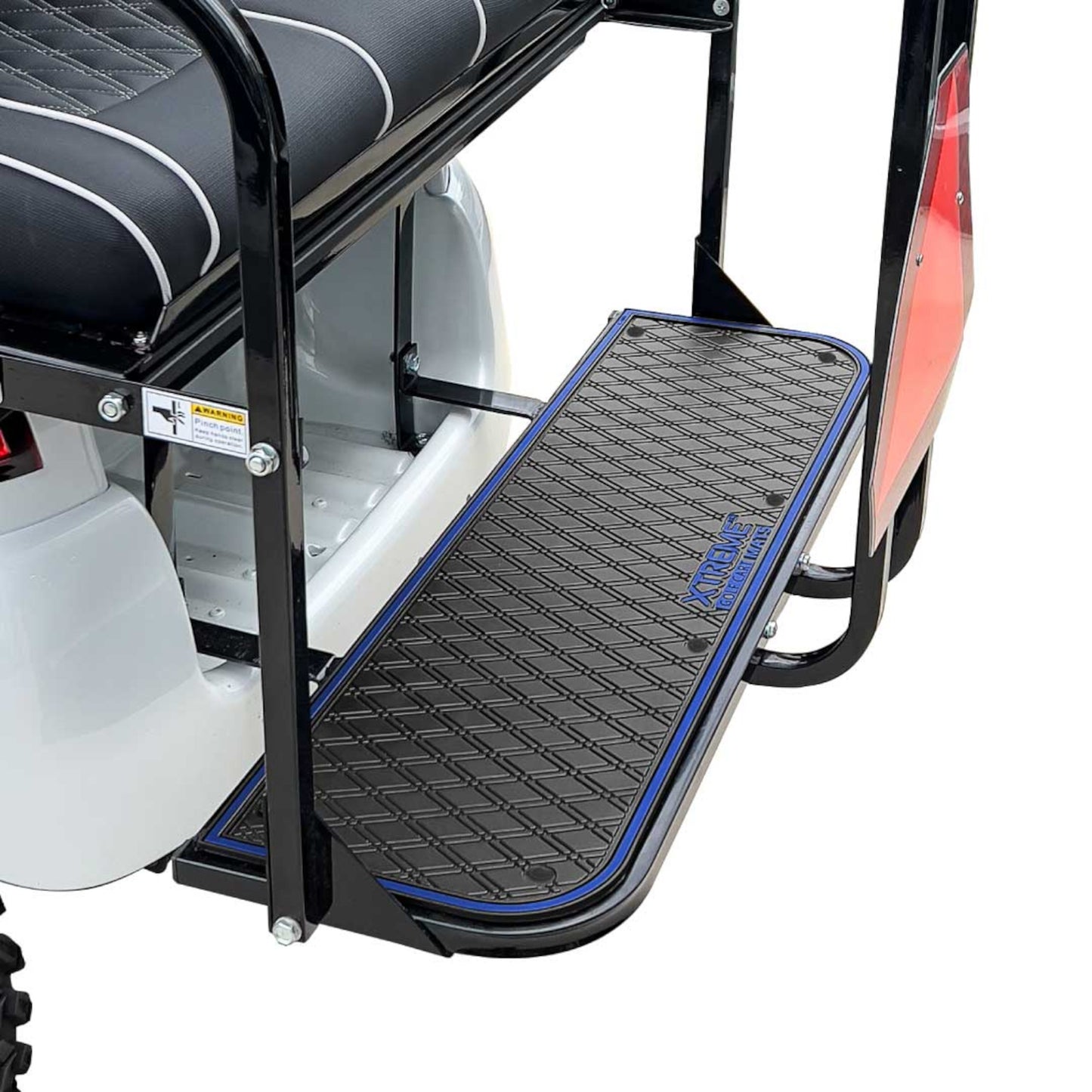 Xtreme Mats PRO Series Rear Seat Floor Mat | GTW Mach1 & Mach2 / MadJax Genesis 150 / RHOX – Black/Blue
