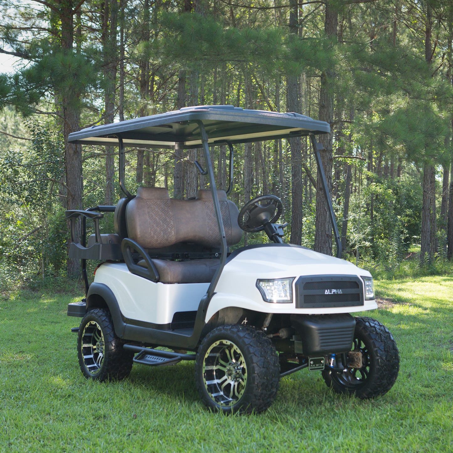 MadJax® Armor Nerf Bar with Drop-Down Side Step & Brackets – Club Car Precedent, Tempo & Onward