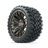 Set of (4) 15 in GTW® Stellar Matte Bronze Wheels with 23x10-R15 Nomad All-Terrain Tires