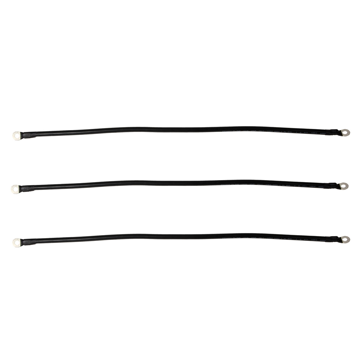 Club Car Precedent with 12V Batteries 4-Gauge Battery Cable Set (Years 2004-2008)