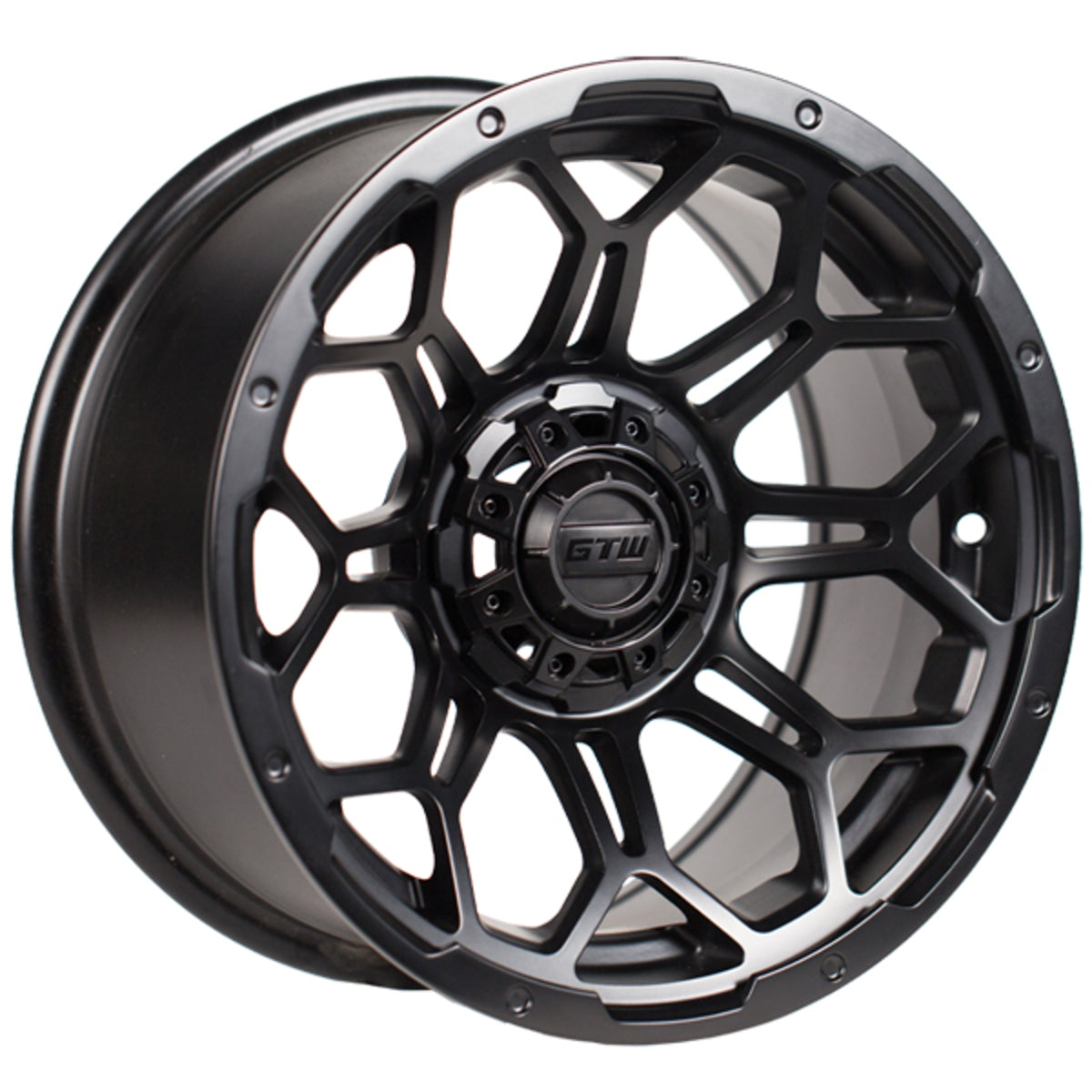 BRAVO WHEEL, 14X7 MATTE BLACK