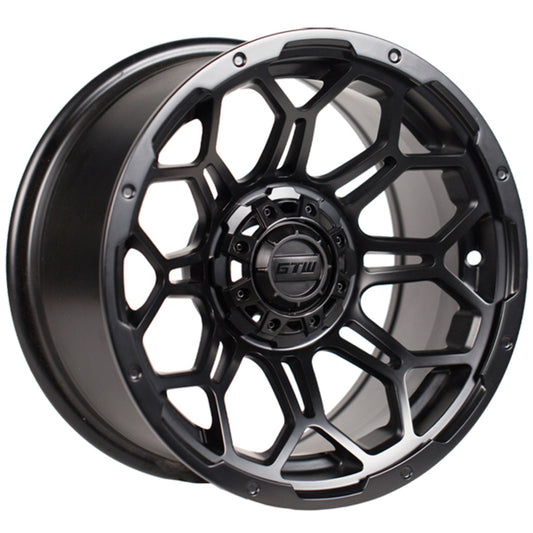 BRAVO WHEEL, 14X7 MATTE BLACK