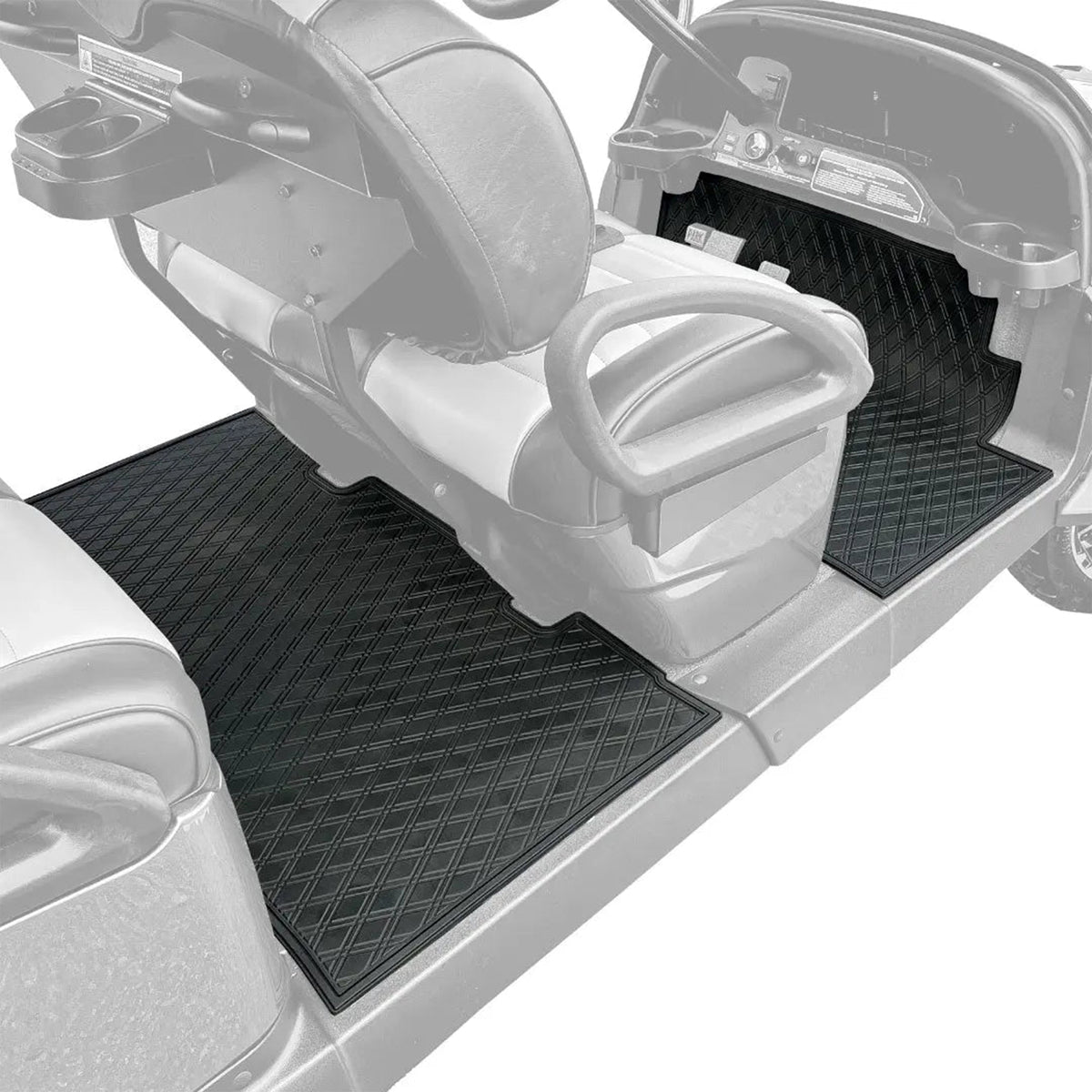 Xtreme Mats Club Car Onward Floor Mat | Full Coverage All Black | 2004-Up