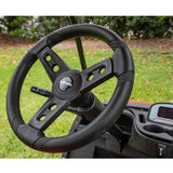 Gussi Italia® Lugana Black Steering Wheel Fits All ICON & Advanced EV Models