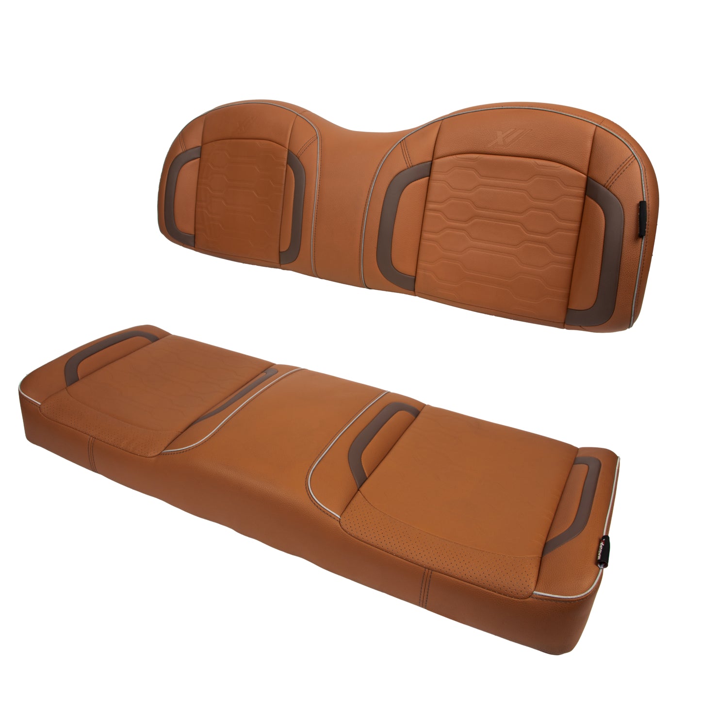 MadJax Caramel Commander Rear Seat Cushions | GTW Genesis 250/300