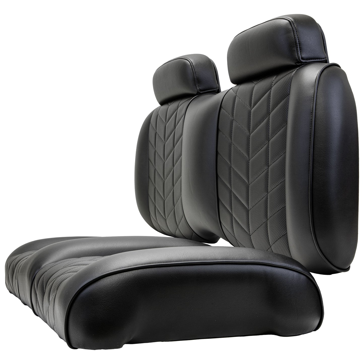 MadJax Aviator Front Seat Cushions for Yamaha Drive, Drive2 & ICON – Black