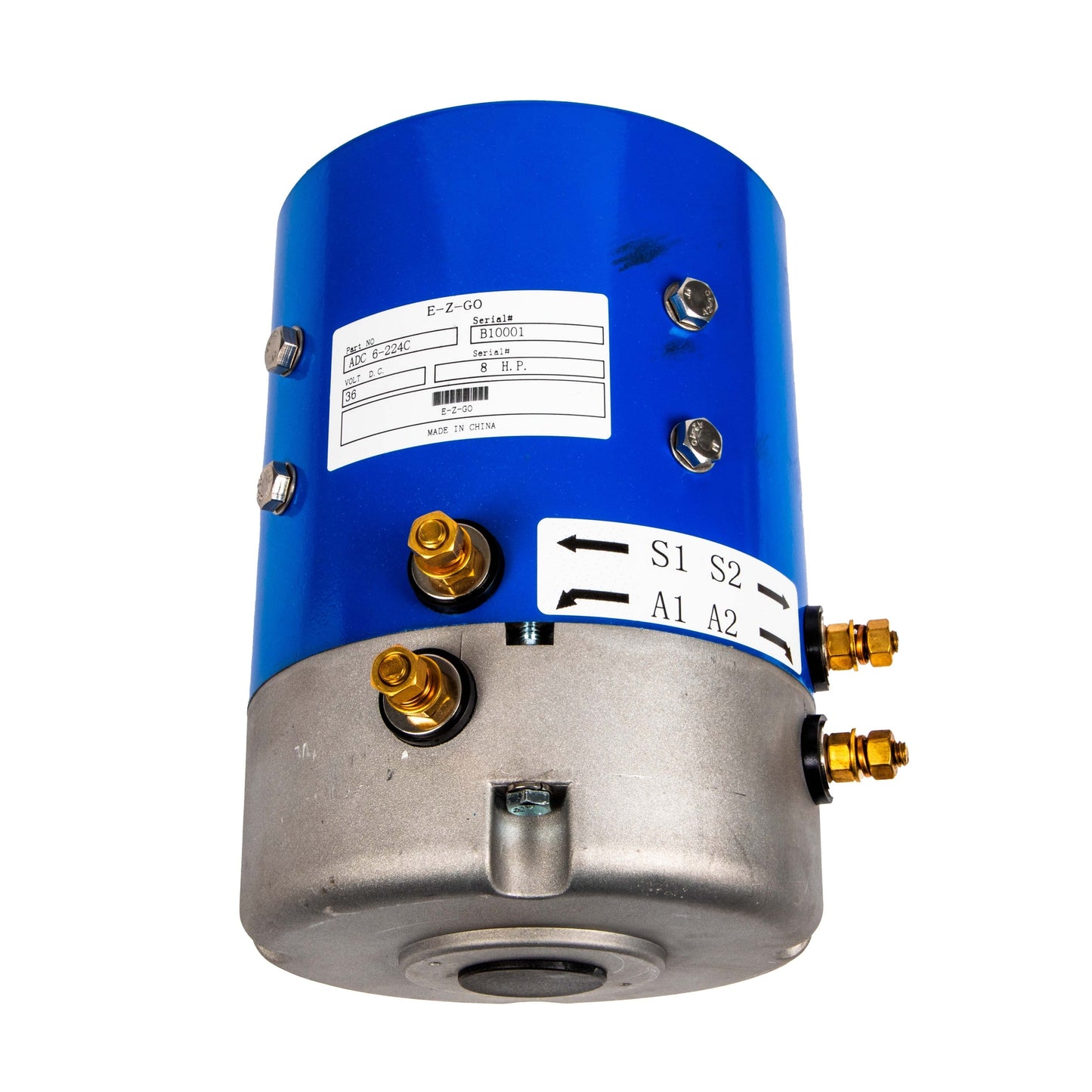 Reliance EZGO Series 36/48V 19 Spline High Speed Motor
