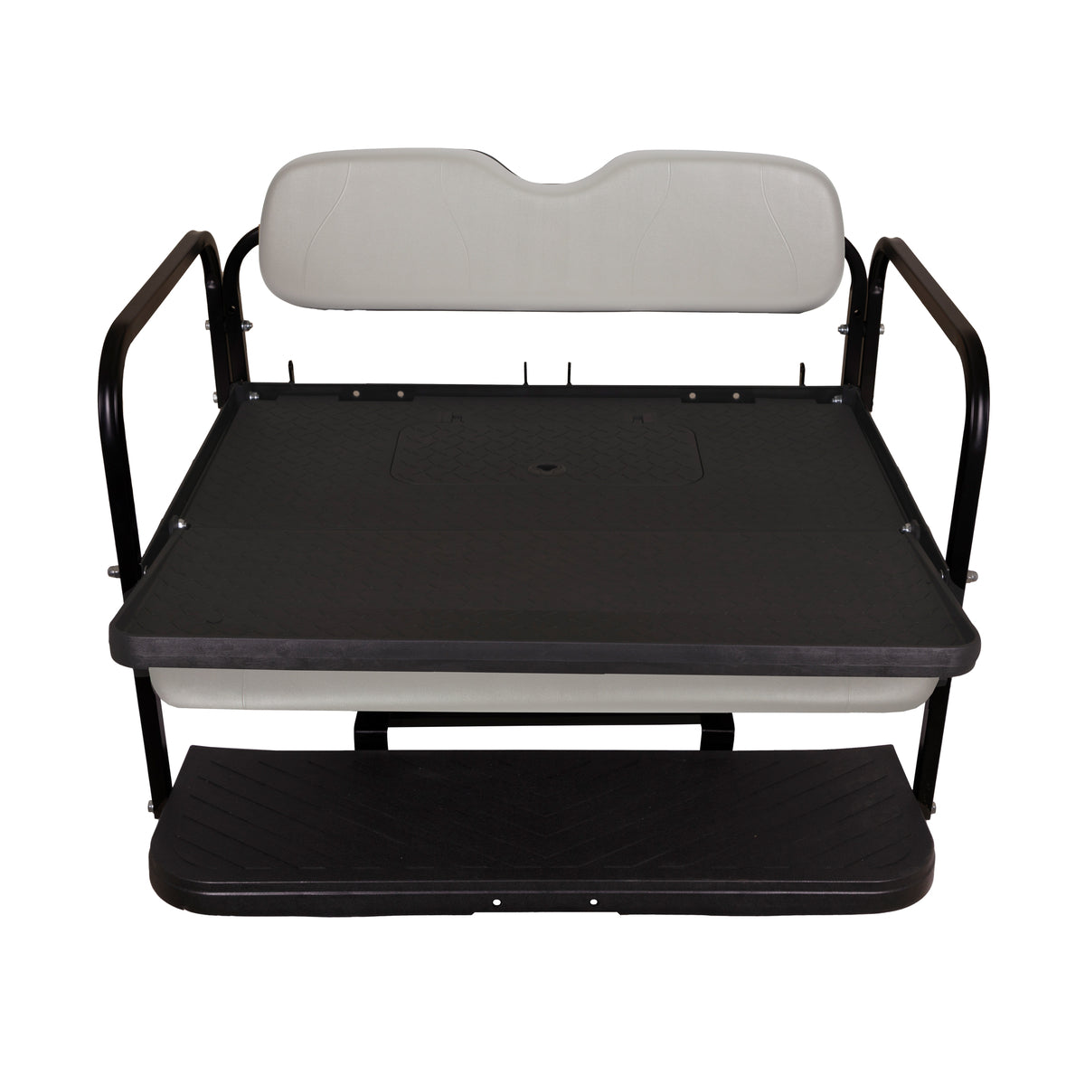 GTW MACH3 Rear Flip Seat Club Car Precedent, Tempo, Onward - Gray