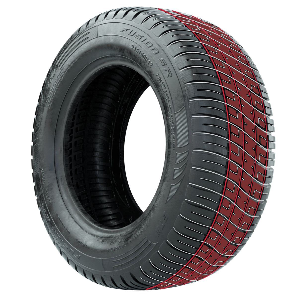 GTW Fusion S/R 205/50-R10 Steel Belted Radial Street Tire