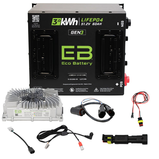 Eco Lithium Battery Complete Bundle Advanced Advent 2022-2024 60 ah Gen 3 10 Year Warranty (Copy) (Copy)