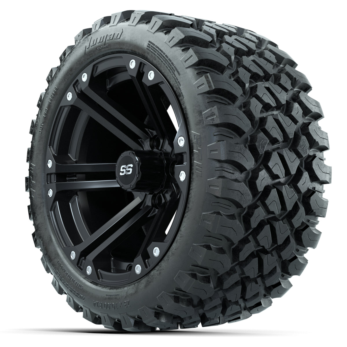 Set of (4) 14" GTW Specter Wheels with 23x10-14 GTW Nomad All-Terrain Tires