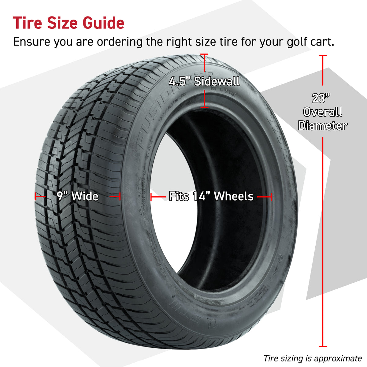 GTW Fusion STR 225/50-R14 DOT Street Tire