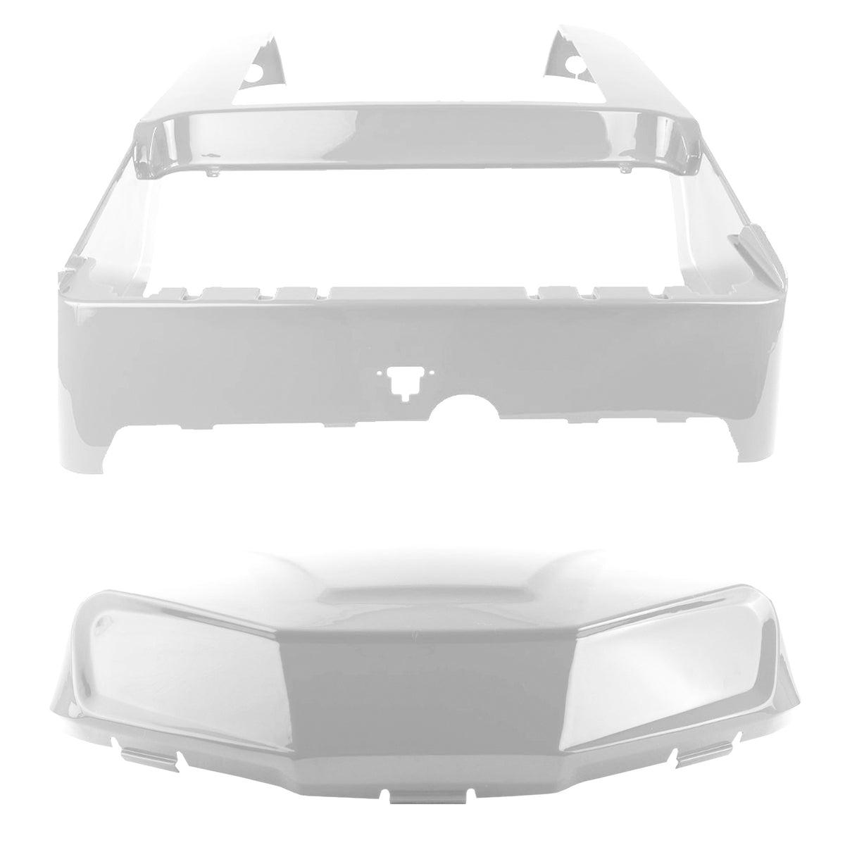 Club Car Tempo Capri Summit White Body & Cowl Kit (Years 2018-Up