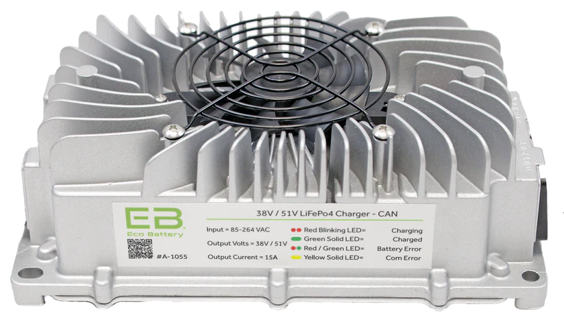 Eco Battery 51V 105Ah LiFePO4 Lithium Golf Cart Battery Kit – Yamaha Drive 2 Gen 3