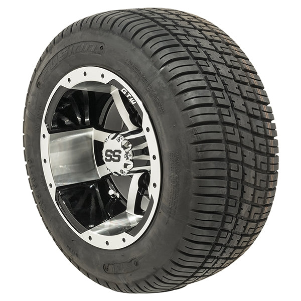 Set of (4) 10" GTW Storm Trooper Wheels on GTW&reg; Fusion Street Tires