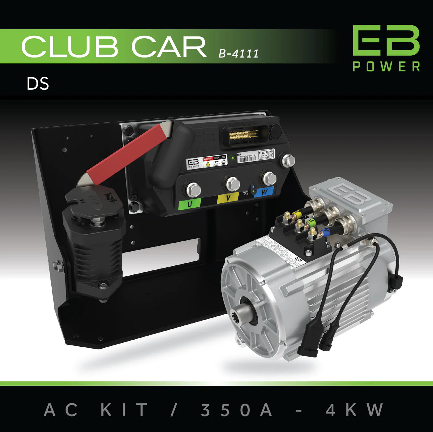 Eco Battery Ac Bundle Club Car DS / Villager 350a 4kw