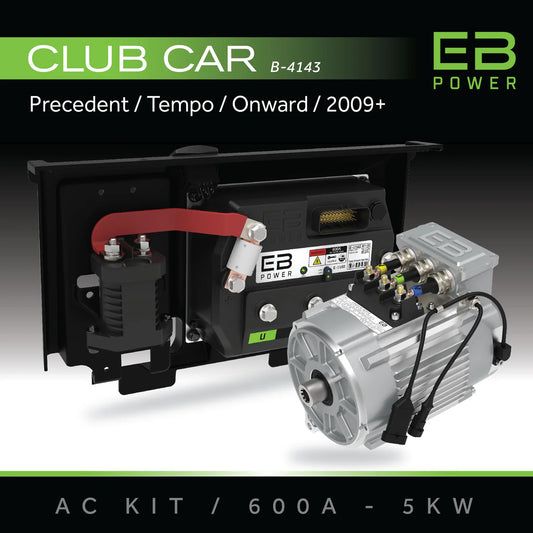 Eco Battery Ac Bundle Club Car Precedent Tempo 2009+ 600a 5kw