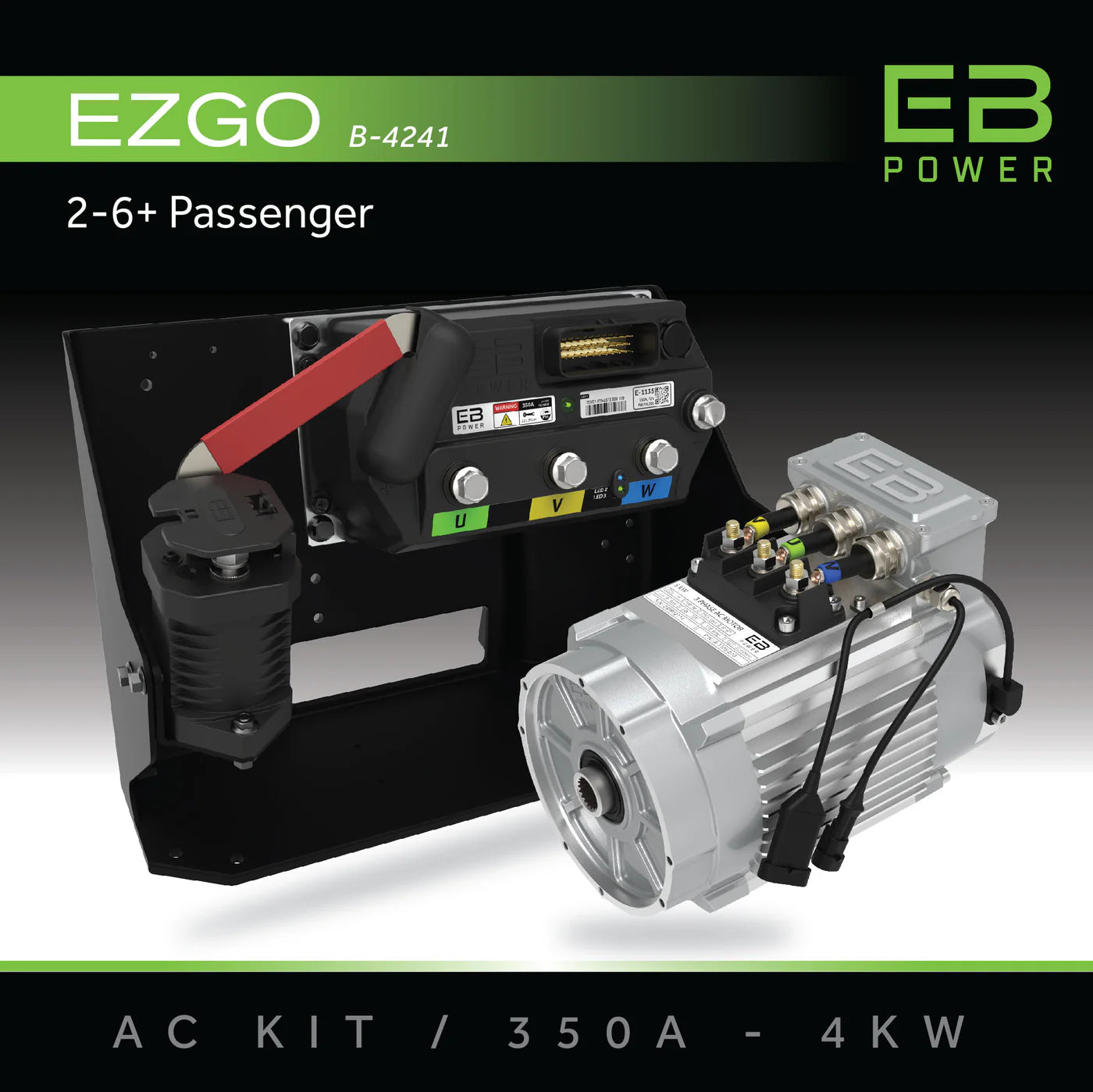 Eco Battery Ac Bundle Ezgo txt 350a 4kw