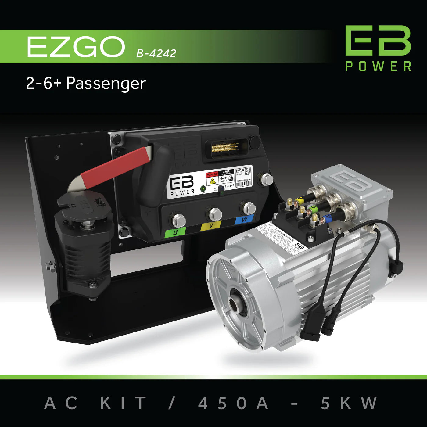 Eco Battery Ac Bundle Ezgo txt 450a 5kw