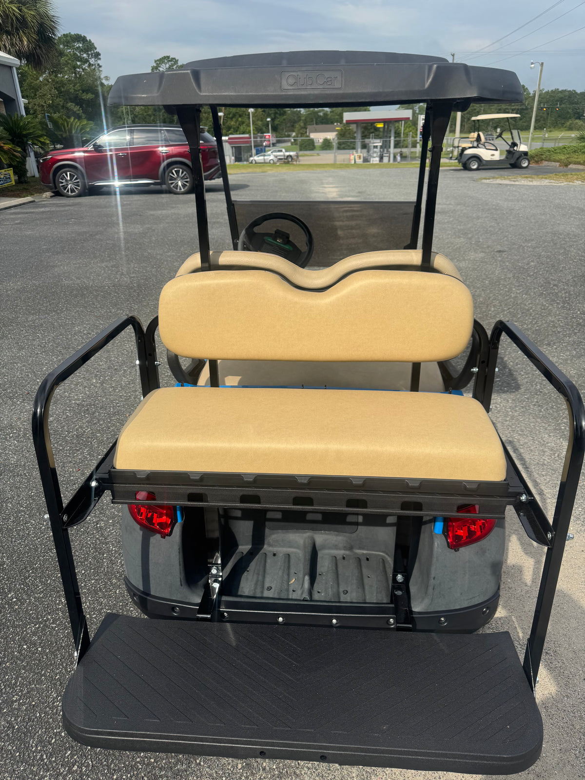 Used 2021 Club Car Tempo Capri Blue 48V Lithium Golf Cart