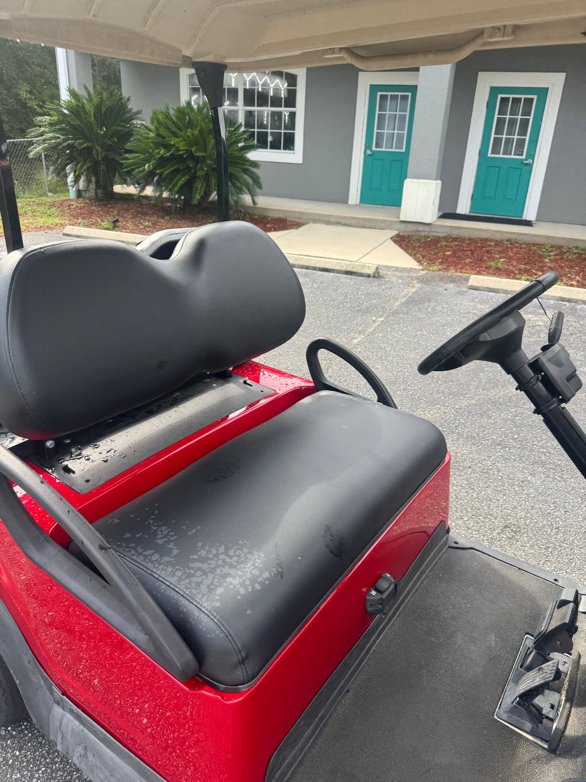 Used 2021 Club Car Tempo Red 48V Lithium Golf Cart