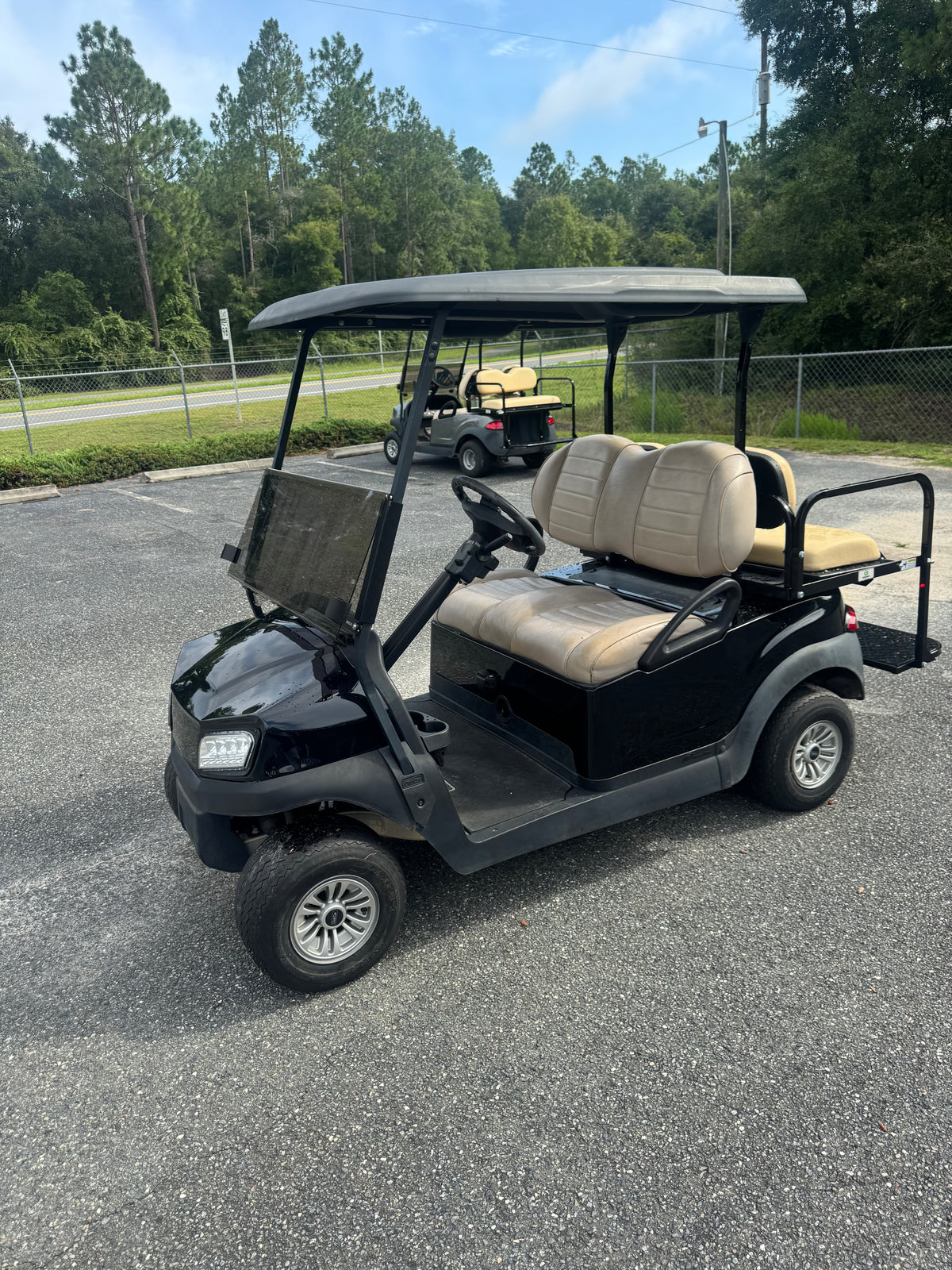 Used 2021 Club Car Tempo Black 48V Lithium Golf Cart