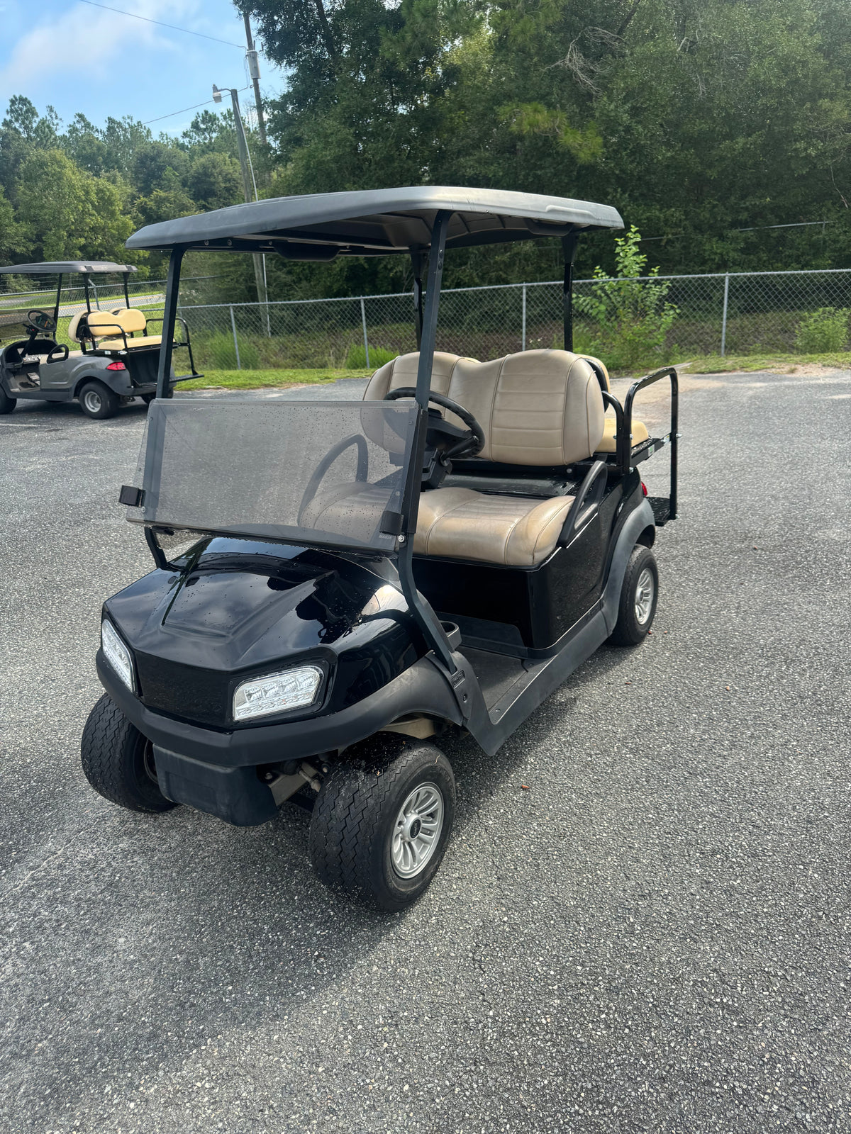 Used 2021 Club Car Tempo Black 48V Lithium Golf Cart