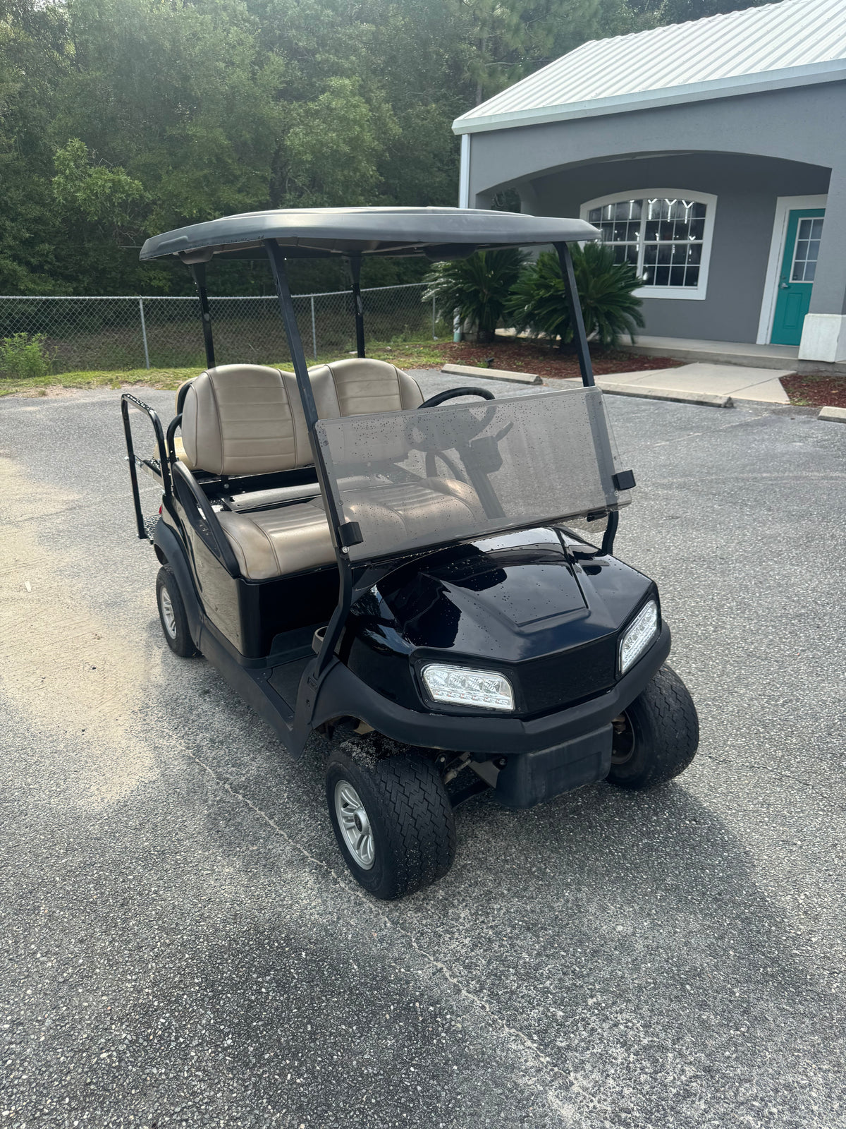 Used 2021 Club Car Tempo Black 48V Lithium Golf Cart