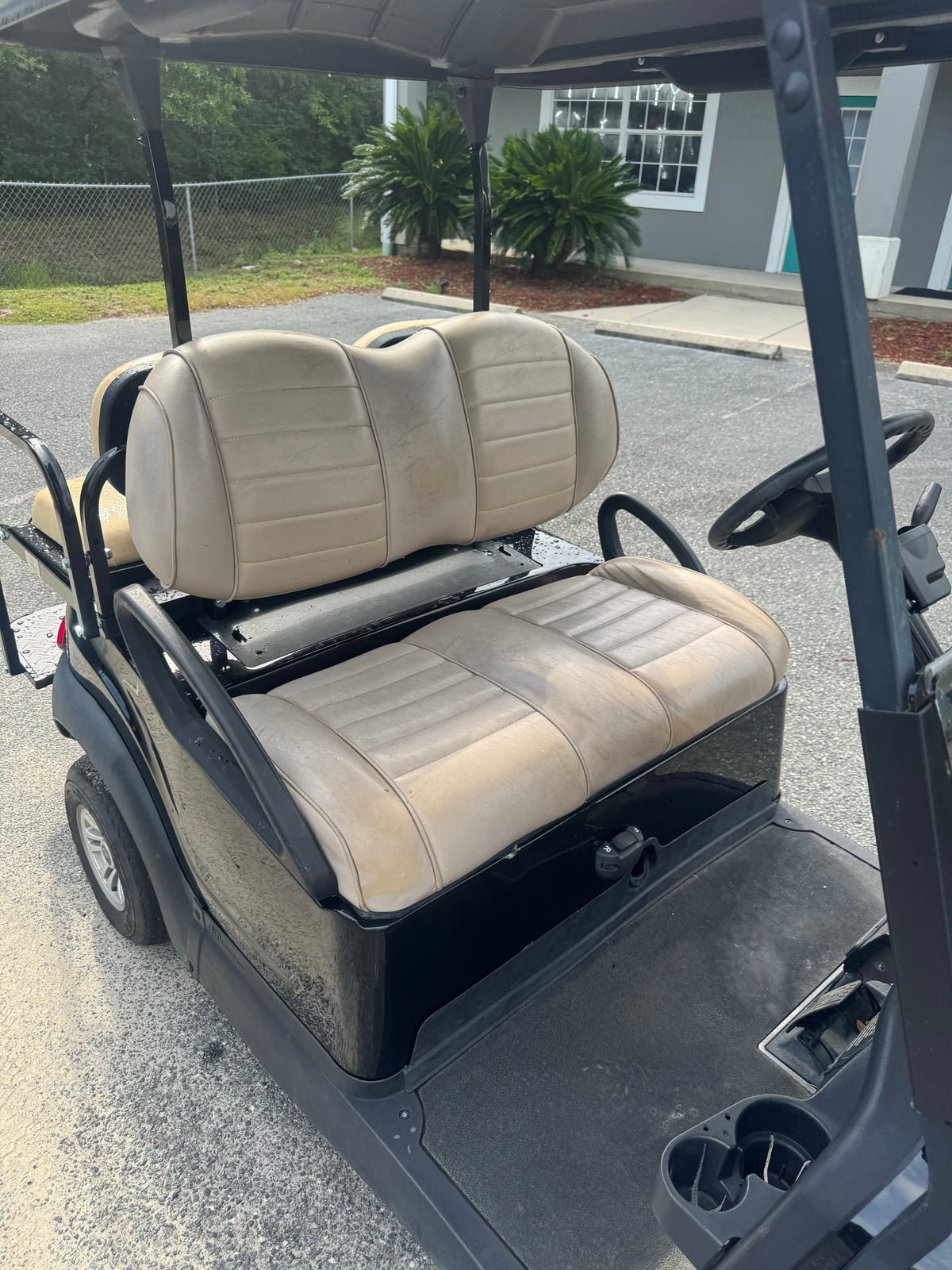 Used 2021 Club Car Tempo Black 48V Lithium Golf Cart