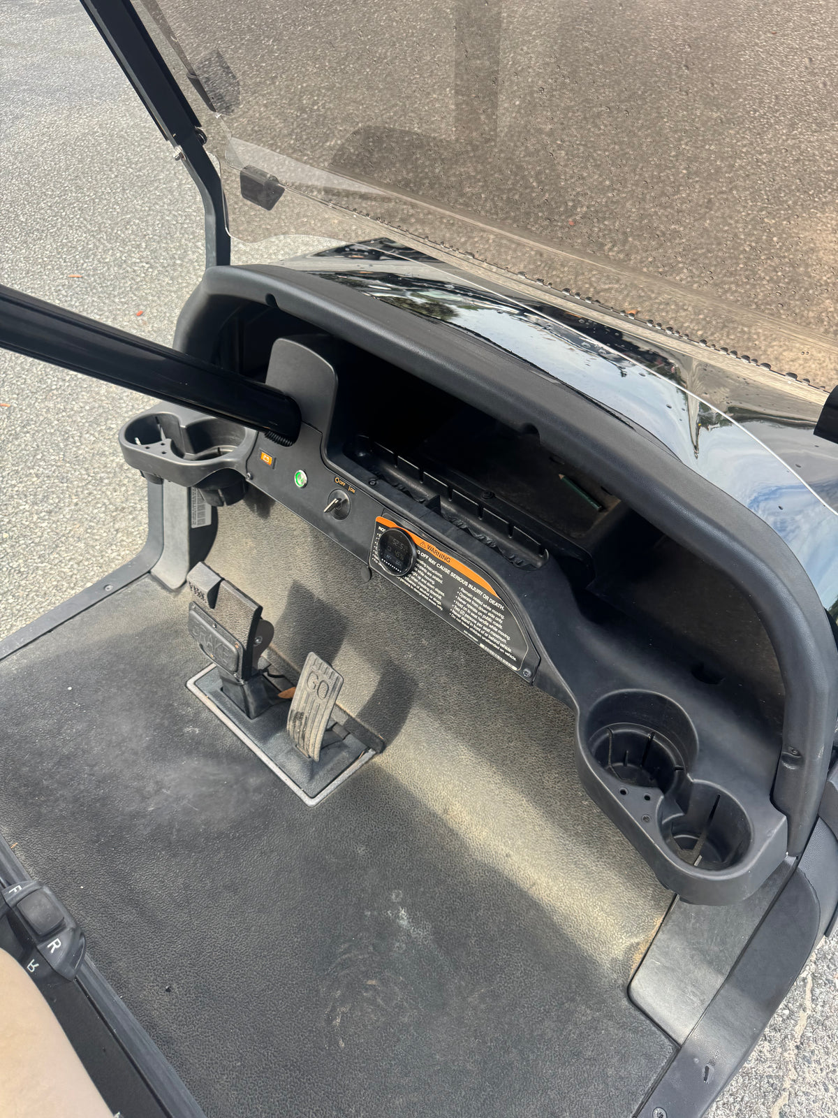 Used 2021 Club Car Tempo Black 48V Lithium Golf Cart