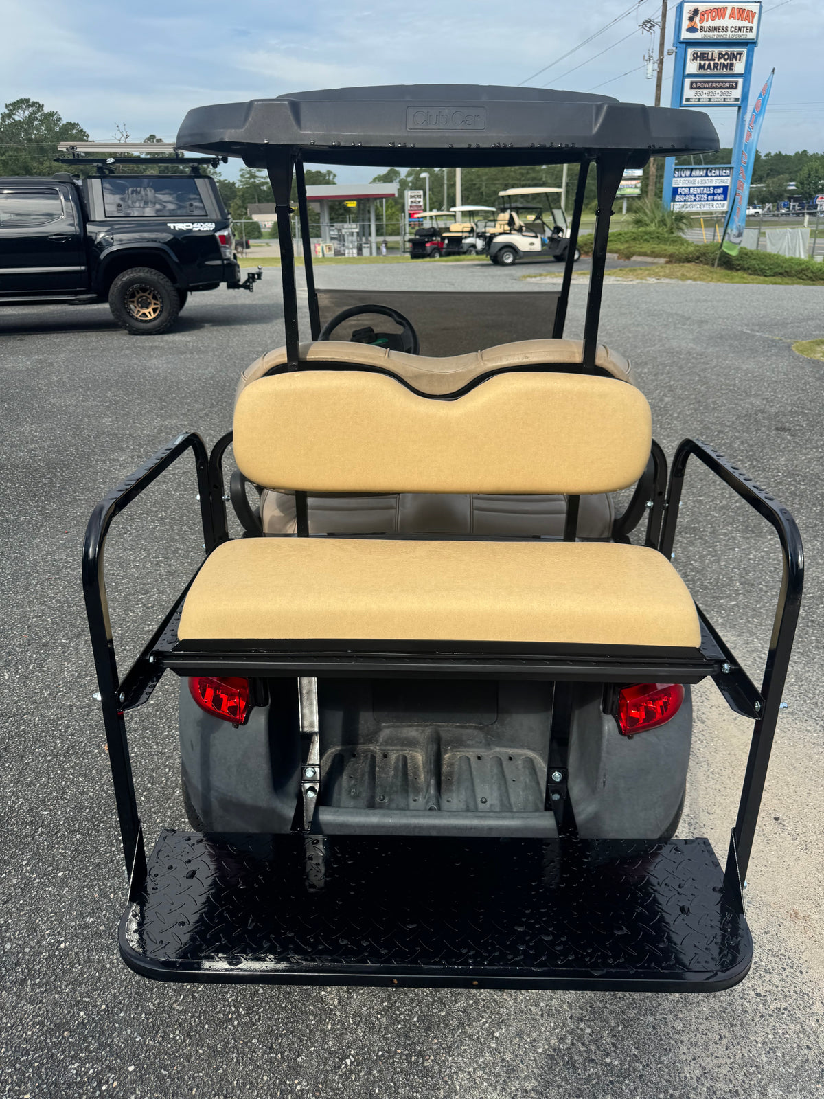 Used 2021 Club Car Tempo Black 48V Lithium Golf Cart