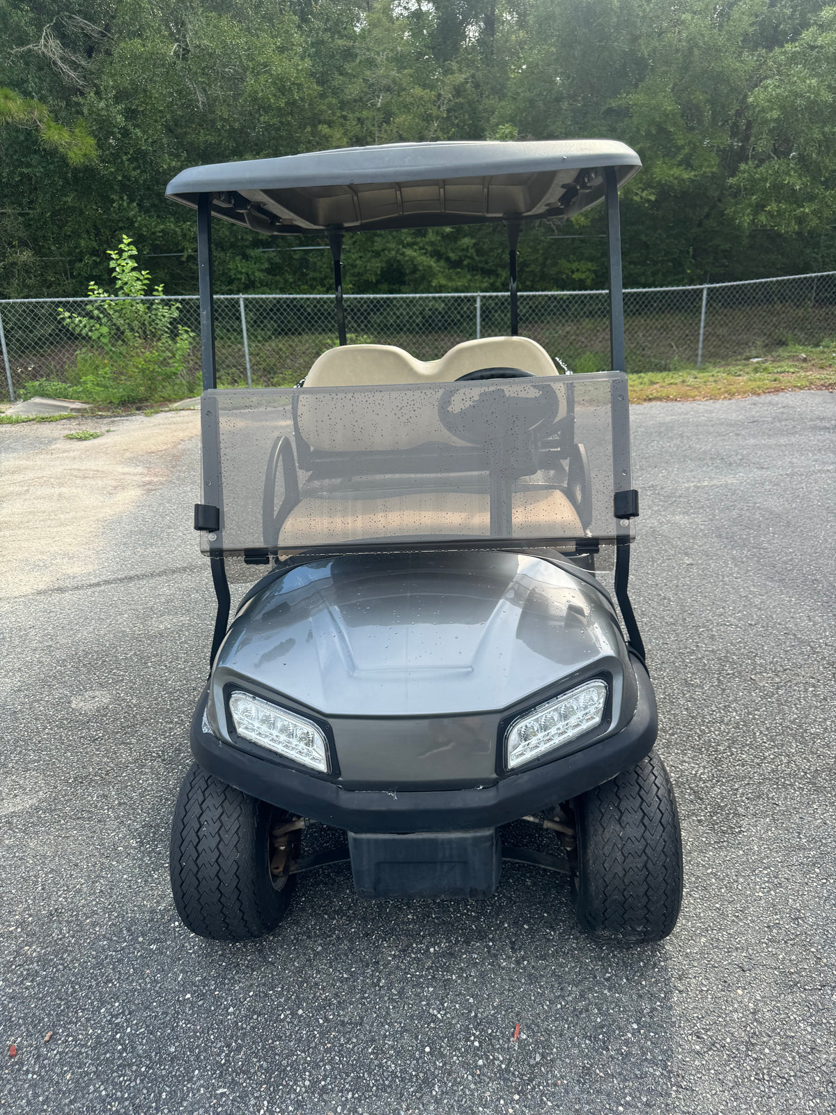 Used 2021 Club Car Tempo Golf Cart Grey - 48V Lithium