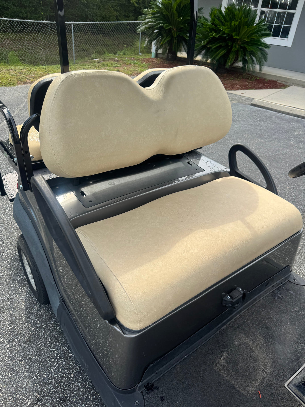 Used 2021 Club Car Tempo Golf Cart Grey - 48V Lithium