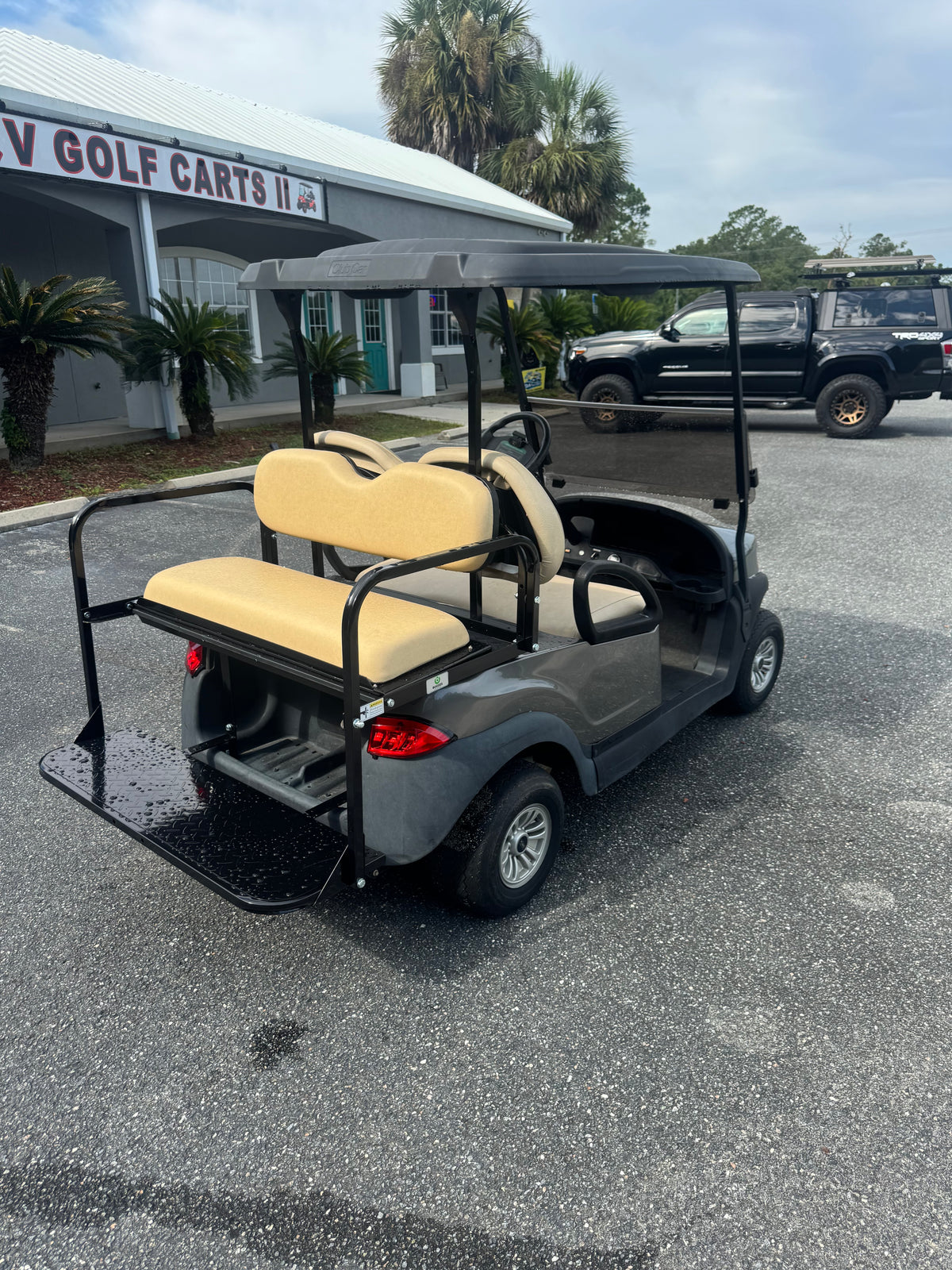 Used 2021 Club Car Tempo Golf Cart Grey - 48V Lithium