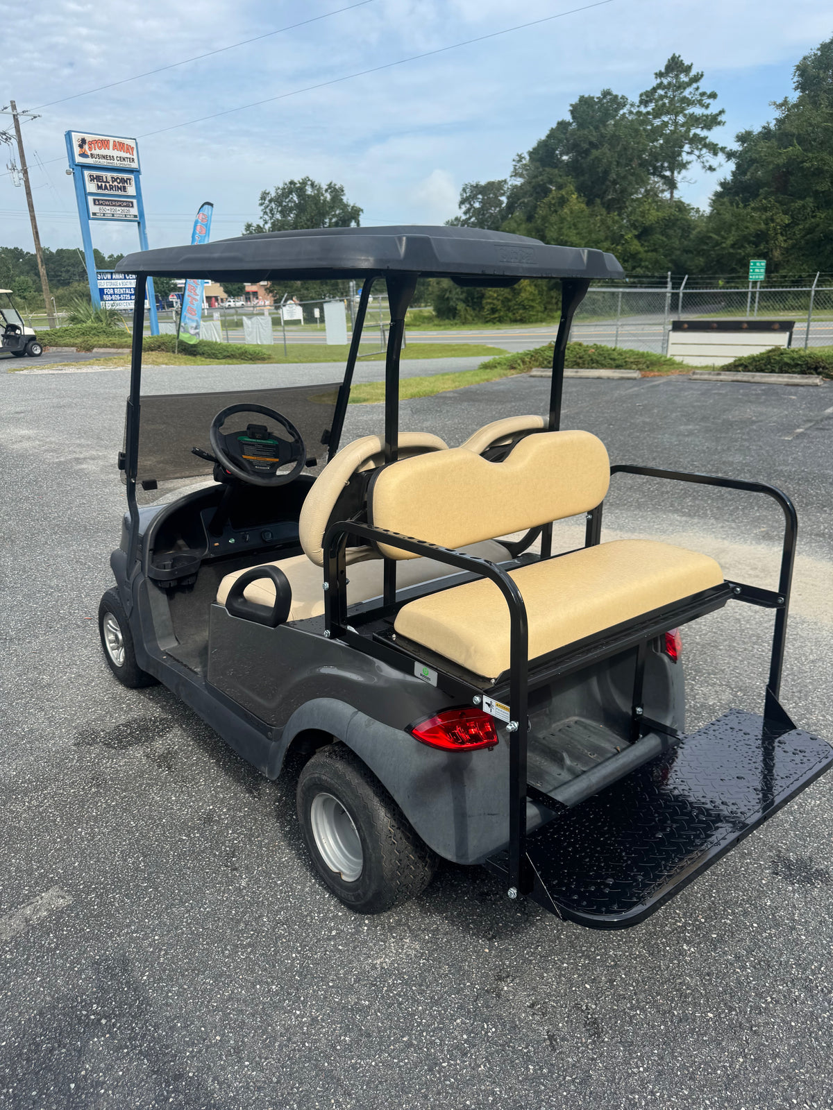 Used 2021 Club Car Tempo Golf Cart Grey - 48V Lithium