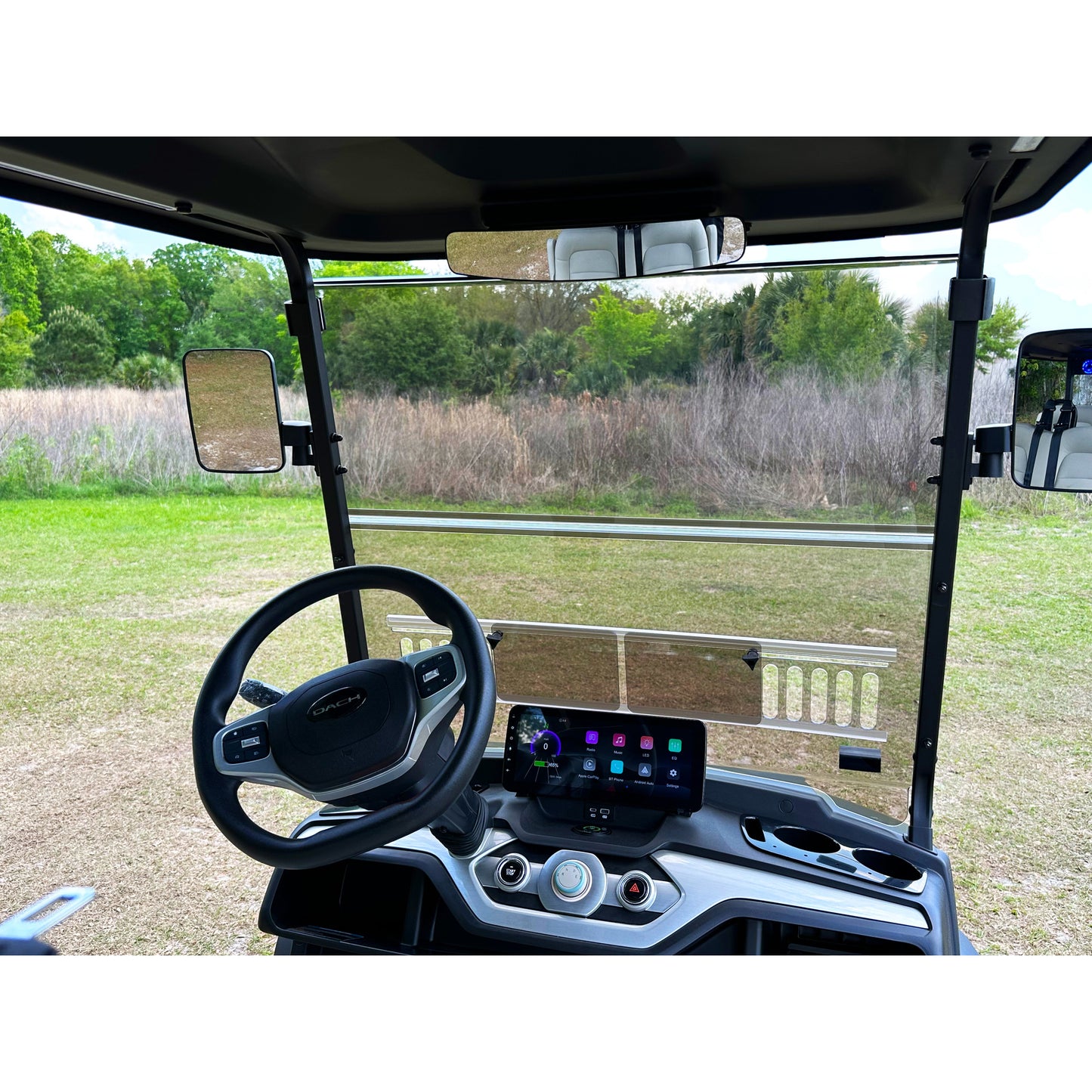 RedDot DACH Apollo Clear Vented Folding Windshield (2025+)