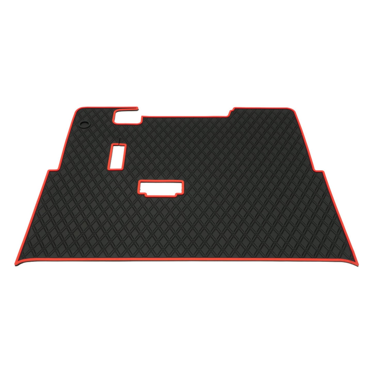 Xtreme Floor Mats for EZGO TXT / Workhorse / Express S4 / Valor / Cushman / Navitas (TXT Frame) | Black/Red