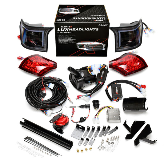 MadJaxÂ® Club Car Precedent/Tempo w/ Alpha Body LUX Light Kit (Years 2004-Up)