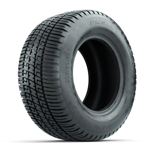 GTW Fusion 205/50-10 Street Golf Cart Tire 4-Ply (Single)