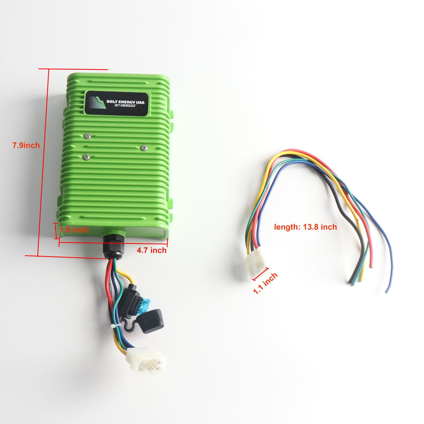 Bolt Energy USA 48V DC/DC Voltage Reducer (36V Compatible) | Golf Cart & LSV