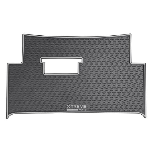 Xtreme Mats Full Coverage Golf Cart Floor Mat – Atlas | Black & Gray Trim