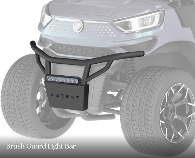 Madjax Ascent 4-Forward Brush guard with led light