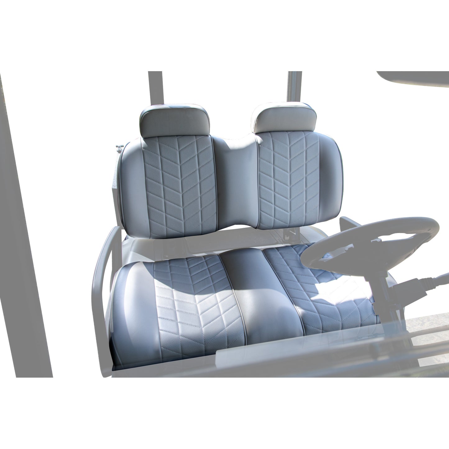 MadJax Aviator Front Seat Cushions for Yamaha Drive, Drive2 & ICON – Graphite