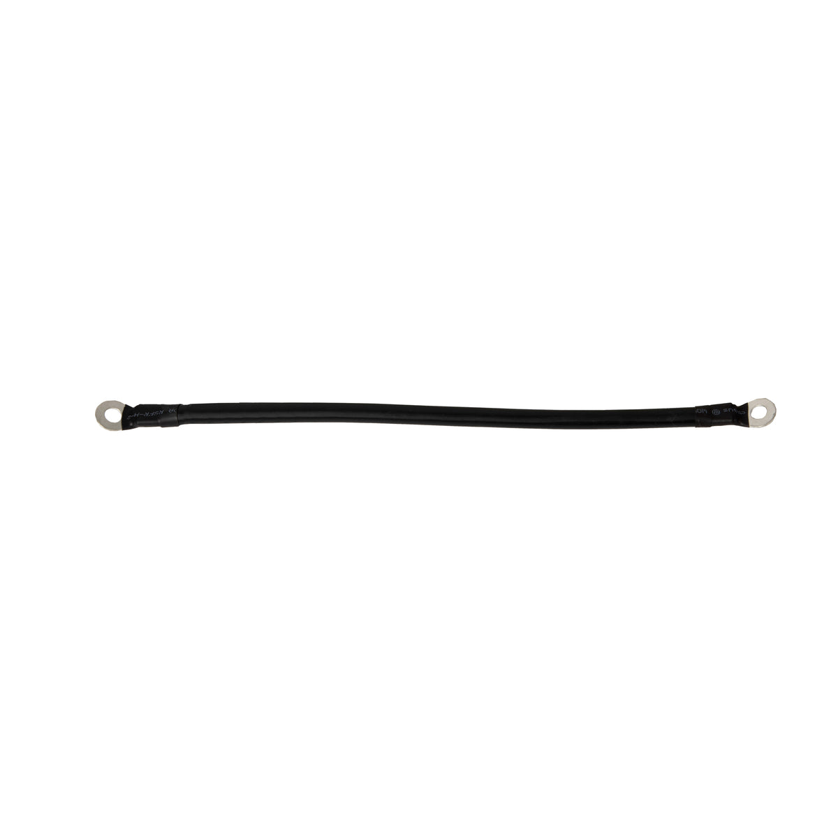 12 Inch 4-Gauge Black Battery Cable